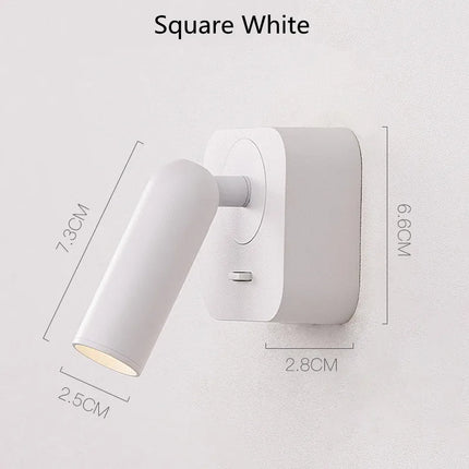 Applique murale LED rotative au design moderne pour intérieur — LZ4T9XQ
