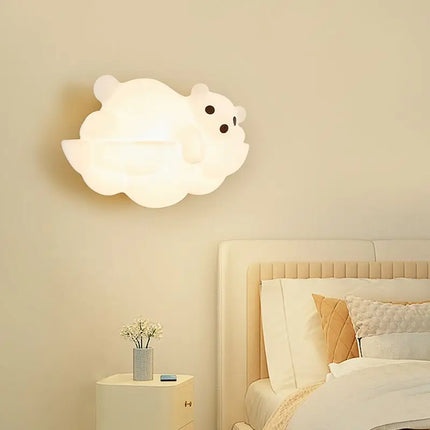 Applique murale décorative en forme d’ours polaire pour intérieur — LZ4X9Q2