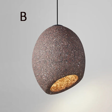 Lustre LED style wabi sabi nordique pour café et restaurant — LZ4XJ9