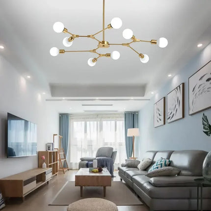 Lustre suspension moderne en forme d'arbre pour intérieur — LZ4Q9T1