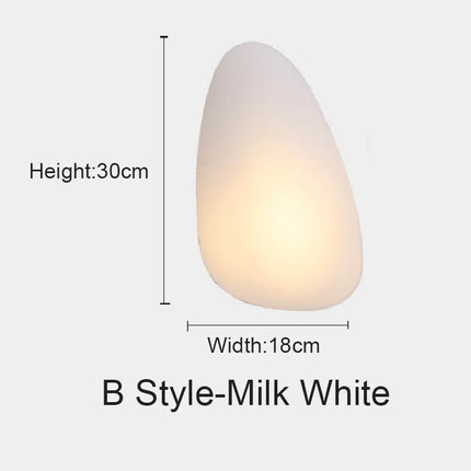 Applique murale LED galet coloré décorative — LZ4X9P