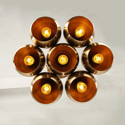 Suspension boule en métal style rétro américain pour bar et restaurant — LZ4F7Q2