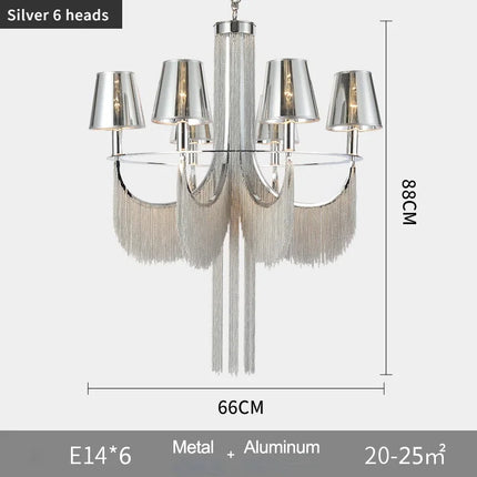 Lustre moderne de luxe avec éclairage intégré pour mariage — LZ4X9P