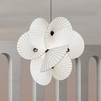 Lustre suspension en tissu avec fil réglable pour éclairage intérieur — LZ4P9X