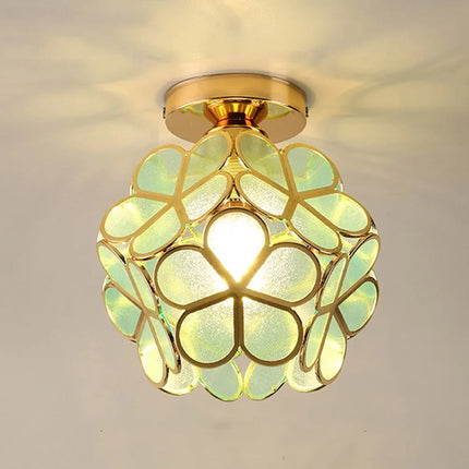 Plafonnier LED design moderne en acrylique pour intérieur lumineux — LZ4X9P2
