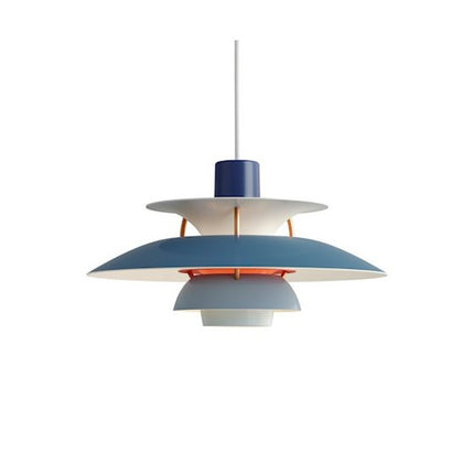 Suspension industrielle en métal avec LED colorée Barnaby — LZ4X9P2
