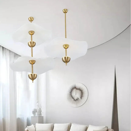 Suspension décorative forme feuille de lotus style nordique — LZ4X9M