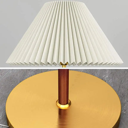 Lampadaire LED nordique avec abat-jour en tissu pour intérieur — LZ4X9P