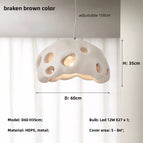 D60cm marron freiné / Lumière chaude 3000K