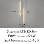 C Blanc L12x82cm 24w / Blanc chaud (2700-3500K)
