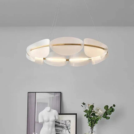 Suspension acrylique à 3 températures style Art déco — LZ4P9XJ