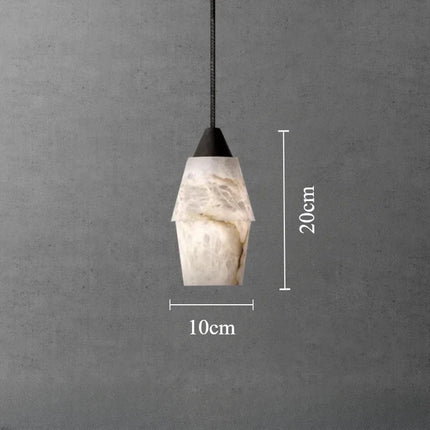 Lustre moderne en marbre pour décoration intérieure élégante — LZ4F7X2