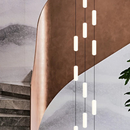 lustre à led moderne pour éclairage suspendu élégant