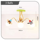 3 balles / Blanc chaud / CHINE