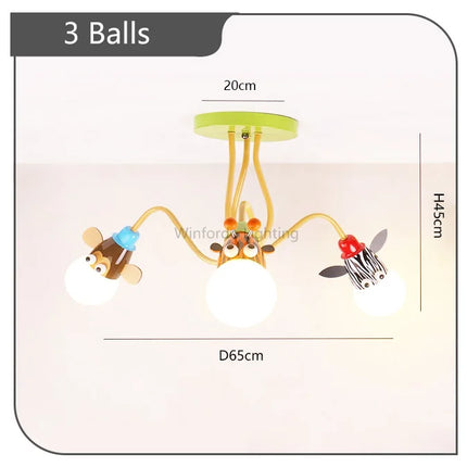 Suspension en forme de ballon pour chambre d’enfants — LZ4X9P