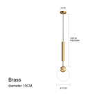 Laiton 15CM / Blanc chaud