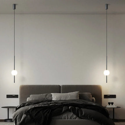 Suspension LED en laiton avec cordon réglable design moderne — LZ4XJ9
