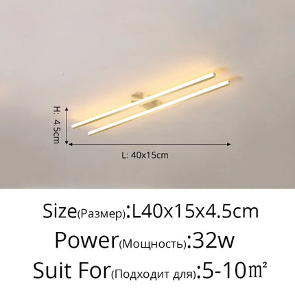 Lustre LED moderne avec télécommande et fonction gradation pour intérieur — LZ4X9P2