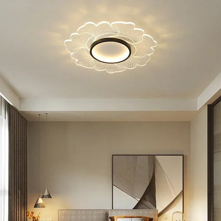 lustre moderne à leds pour décoration intérieure