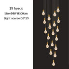 19 heads / Warm light / CHINA