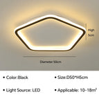 B Noir D50CM / Blanc chaud