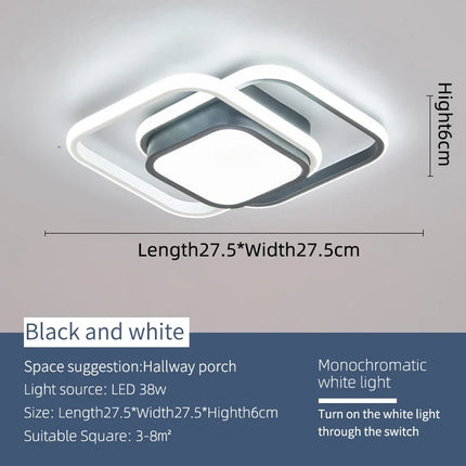 Lustre LED moderne pour intérieur au design élégant et contemporain — LZ4X9P2