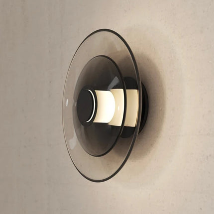 applique murale led en verre design créatif minimaliste pour intérieur