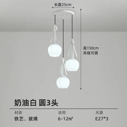 Lustre Art déco en verre avec suspension et abat-jour floral — LZ4X9P