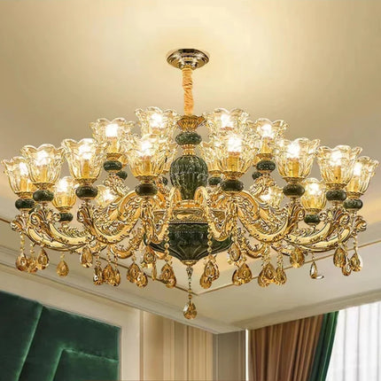 Lustre en cristal léger pour décoration élégante — LZ4F7XQ