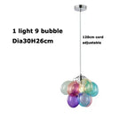 Hanging 9 ball / White Light