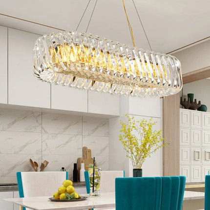 Lustre en cristal pour décoration intérieure élégante et moderne — LZ4X9P