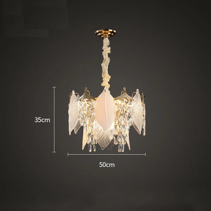 Lustre en cristal au design créatif pour éclairage moderne — LZ4X7M