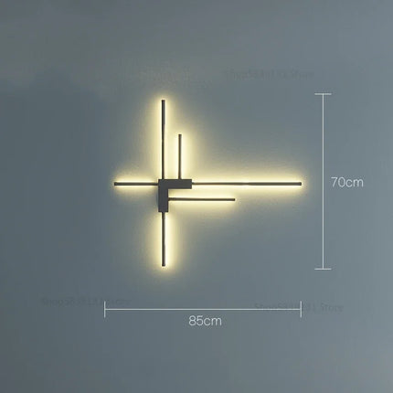 Applique murale design moderne pour décoration intérieure élégante — LZ4X9T2