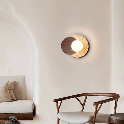 Applique murale décorative au style médiéval et wabi-sabi — LZ4G7Q2