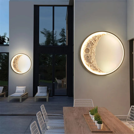 Applique murale LED ronde au design post-moderne pour intérieur — LZ4X9D2
