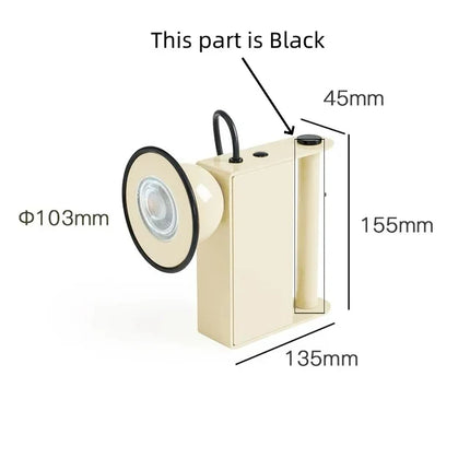 Applique murale LED magnétique polyvalente pour intérieur — LZ4R9XQ