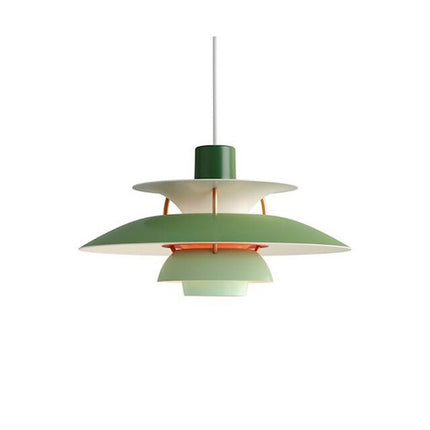Suspension LED moderne à abat-jours métalliques multiples Coen — LZ4X9P2