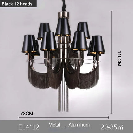 Lustre moderne de luxe avec éclairage intégré pour mariage — LZ4X9P