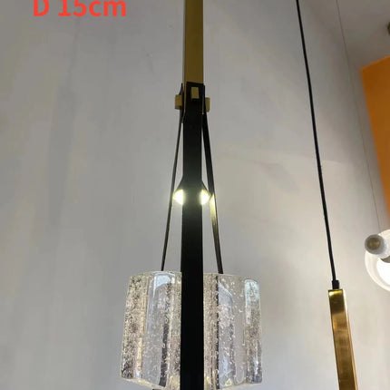Lustre en cristal au design moderne pour bars et cafés — LZ4X9Q