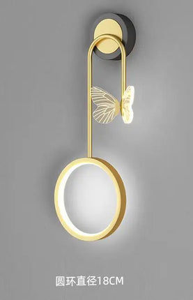 Applique murale LED design nordique pour éclairage intérieur créatif — LZ4X9P2