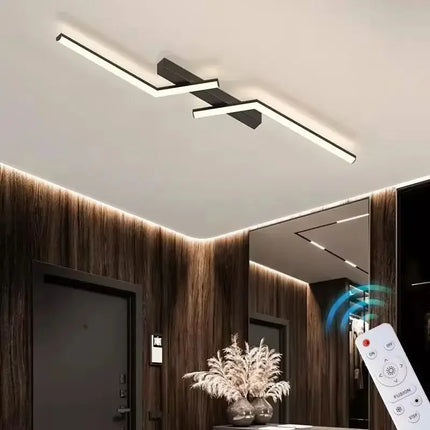 Plafonnier LED à lignes modernes pour salon et bureau — LZ4X9T1