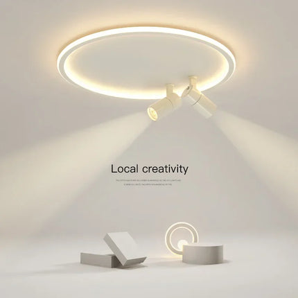 Plafonnier LED moderne avec spot orientable — LZ4X9Q2