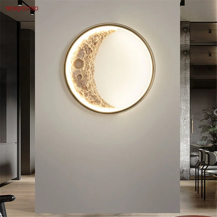 Applique murale LED ronde au design post-moderne pour intérieur — LZ4X9D2