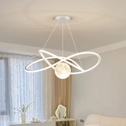 Lustre LED arrondi pour décoration intérieure — LZ4X9T2