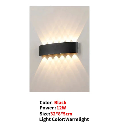 Applique murale LED en aluminium moderne — LZ4FJ9Q