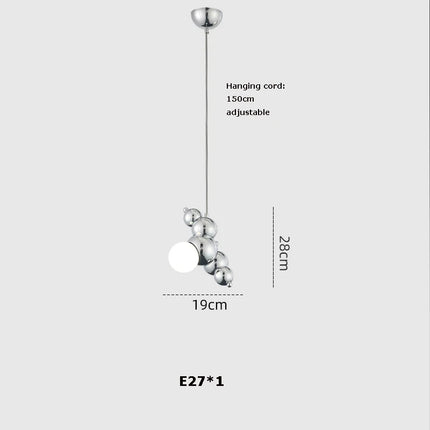Lustre suspension LED à intensité variable au design artistique — LZ7XQ2