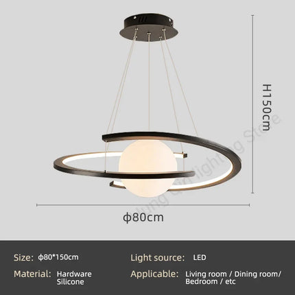 Lustre suspension nordique au design moderne et élégant — LZ4X9P