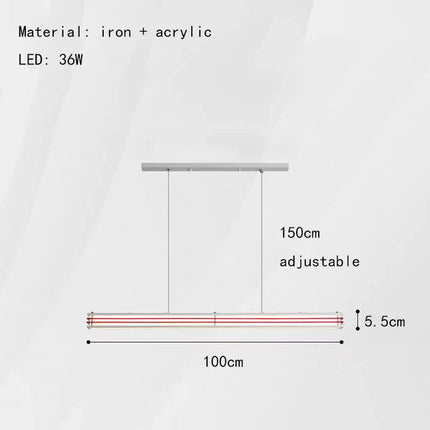 Lustre Art Déco suspendu avec anneau réglable — LZ4X9P2Q