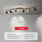 B-Noir-6H-127cm / Blanc tricolore