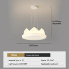 Lustre blanc / Télécommande